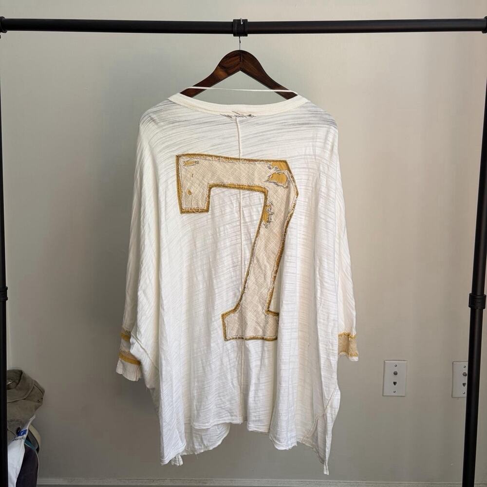 We the Free Bohemian Grunge Women’s L Long Sleeve Tunic Lightweight Top - Picture 2 of 6